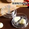 Ajo machacador, prensa de ajo manual, herramienta para triturar ajo, máquina para hacer pasta de ajo, prensa de ajo para cocina casera, molinillo de jengibre y ajo