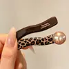 Pinza para el pelo de lazo estilo coreano, nuevo modelo 2026, pinza BB de alta gama para flequillo y patillas, pinza de pico de pato lateral