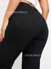 Jeans de Moda para Mujer Europeos y Americanos Nueva Colección Primavera 2025 Pantalones Vaqueros Simples de Corte Ajustado Pierna Ancha Pierna Ancha Chica Popular