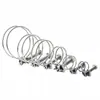Abrazadera de Manguera de Acero Inoxidable 304 Espesor Doble Cable de Acero Abrazadera de Cable de Acero Abrazadera para Tubo de Goma Abrazadera para Tubo de Aceite Abrazadera para Tubo