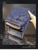 Jeans Masculino Americano Retrô Slim Fit Perna Afunilada Elástico Casual Longo Fino de Alta Qualidade Tendência Versátil Verão 2026