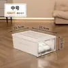 Caja de Zapatos Transparente para Hogar Dormitorio Estante para Zapatos a Prueba de Polvo Organizador de Almacenamiento Caja de Almacenamiento de Zapatos de Plástico Duro Engrosado con Apertura Frontal