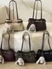 Moda Otoño Invierno Versátil Bolso Femenino Bajo el Brazo Simple de Moda Tendencia Bolso de Hombro Único Mate para Oficina y Viajes