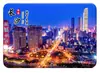 Imanes de Vidrio de la Ciudad de Changsha: Montañas Famosas, Templos Antiguos, Edificios Urbanos del Río Xiang, Pegatinas Decorativas, Textiles del Hogar, Recuerdos de Viaje, Artículos Decorativos