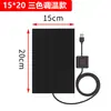 Almohadilla Térmica para Mascotas USB Pequeño Elemento Calefactor DIY Control de Temperatura para Reptiles Insectos Termostato Calefacción Eléctrica Elemento Calefactor