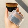 No. Brocha de base de cabeza plana GECOMO55 Fácil de aplicar maquillaje sin comer polvo Brocha de base de cabeza plana portátil Herramienta de belleza