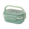 Loncheras Infantiles Transfronterizas Aptas para Microondas, Cajas Especiales Compartimentadas para Conservar Frescura, Loncheras Portátiles de Grado Alimenticio, Loncheras Personalizables