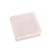 Caja de almacenamiento transparente cuadrada de 11,5 pulgadas, caja de plástico para guardar alfileres, piezas de componentes de objetos pequeños, tornillos y más.