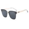 Gafas de Sol Sin Montura para Mujer Cuadradas Marco Grande Hacen la Cara Pequeña Moda Europea y Americana Gafas Transfronterizas 2025 Nuevo Estilo Gafas de Sol para Hombre