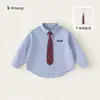 Camisa Youbao para niña en rosa, dulce y elegante para niños mayores, ropa de primavera y otoño, moda infantil de moda 2026, top infantil versátil