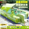 Piscina Inflável para Crianças, Espessada para Uso Doméstico, Piscina Grande para Bebês e Crianças Pequenas, Piscina Familiar para Crianças e Adultos, Piscina para Brincar na Água com Protetor Solar