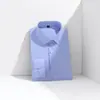 Camisa Social Masculina Dongyu Modal Nova Elástica Sem Passar Uniforme de Trabalho