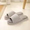 Produtos de Fábrica Casal Algodão Arrastar Verão Linho Casa Interior Piso de Madeira Sola Macia Casual Antiderrapante Sapatos Primavera e Outono
