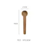 Cuchara medidora de leche en polvo creativa mini cuchara pequeña madera de acacia cuchara pequeña para medicina sal de baño polvo de café cuchara para té venta al por mayor cuchara de madera