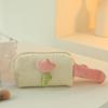 Bolsa de Cosméticos de Pana Gran Capacidad Bolsa de Almacenamiento de Cosméticos de Alto Valor Sentido de Alta Gama Linda Nicho Portátil Bolsa de Lavar