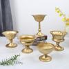 Maceta de hierro estilo europeo dorada al por mayor Amazon comercio exterior arreglo floral vintage decoración de boda decoración de jarrón de flores secas