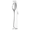 Cuchillo, Tenedor, Cuchara, Cucharilla de Té, Cucharilla de Café 520, Cuatro Piezas Principales de Vajilla Occidental, Vajilla de Acero Inoxidable 430 para Hotel, Cuchillo para Filete, Tenedor