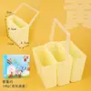 Cubo tres en uno multifuncional recipiente para lavar pinceles pintura artística acuarela gouache plástico portátil para bocetos portátil transfronterizo