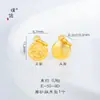 Acessórios DIY de ouro fosco de longa data, fecho de ouro japonês, pingente de bolsa, pingente de pulseira, pingente de colar