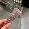 Accesorio para el Cabello de Cristal con Diamantes Completos de Tres Colores para Mujer, Pinza Lateral Pinza BB, Pasador Brillante, Pinza para el Cabello de Lujo Ligero, Accesorio para el Cabello con Pinza de Lazo para Flequillo