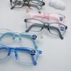 TR luz azul estudiantes adolescentes ultraligero cómodo libro rojo Mismo estilo armazón de gafas estudiante moda caja