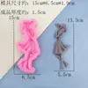 Molde Lindo de Cabeça e Corpo de Mulher Molde para Bolo de Fondant Molde para Massa de Modelar Resina Argila Macia Molde Artesanal