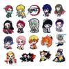 Junle Parche de Tela Bordado de Dibujos Animados Demon Slayer Etiqueta Bordada Estilo Japonés Capítulo Personaje de Anime Bordado Parche de Ropa Bordado