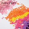 Gota de Agua Casera Cuentas de Arroz Coloridas Cadena para Teléfono Móvil Material Joyería con Cuentas Popular Colgante DIY Joyería Cuentas Sueltas de Vidrio