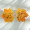 Hojas de Arce Simuladas de Alta Calidad A2, Hojas Caídas de Color Otoño, Hojas Falsas para Exhibiciones de Bodas, Accesorios para Fotos y Materiales de Decoración Hechos a Mano