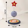 Rascador para gatos de sisal extragrande con cama para gatos integrada, resistente a los arañazos y duradero, suministros para mascotas al por mayor