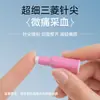 Agujas desechables para extracción de sangre, de resorte, con una ligera sensación de presión, para pruebas de glucosa en sangre, 28G, al por mayor