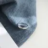 Anillo de Acero de Titanio Trenzado Versátil Onda Retorcida Europeo y Americano para Mujer Anillo de Dedo Trenzado Exquisito de Nicho Accesorio de Moda de Alto Nivel con Temperamento