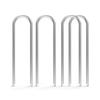 Clavos de suelo en forma de U personalizados, Clavos de arco de acero inoxidable, Mantillo de tela para suelo de jardinería