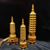 En Stock Aleación Wenchang Torre de Cobre de Nueve Pisos Trece Pisos Manualidades Decoración del Hogar Decoración de Dormitorio Estudio Wenchang Torre Lote