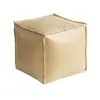 Reposapiés para persona perezosa, almacenamiento de ropa vieja sin usar, sofá, taburete bajo, sala de estar, mirador, taburete de cuero, cojín de cuero, tatami