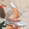 Zapatos Mary Jane Bajos para Mujer, Estilo Primavera, Versión Coreana, Elegancia Francesa, Slip-On Casual, Tacón Oculto, Zapatos Pequeños de Piel
