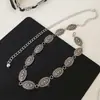 Estilo Bohemio Étnico Collar Ovalado de Cuero Cadena para la Cintura Moda Cinturón de Temperamento Joyería de Nicho de Alta Gama Venta al por Mayor