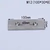 Porcas retangulares de aço inoxidável 304, porcas multi-furo, acessórios para perfil de alumínio, porcas não padronizadas M6, M4, M8
