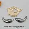 Accesorios DIY Yingyi Brocado Song Nuevo Estilo Base Colgante Pez de la Fortuna con Tapa Colgante para Coche Parche Colgante Material Accesorios