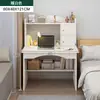 Mesa Infantil, Mesa de Escrita para Casa, Mesa de Estudo, Quarto de Apartamento Pequeno, Aluno do Ensino Fundamental, Mesa para Aluno do Ensino Médio, Mesa com Estante Integrada