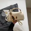 Nova Bolsa de Mão Estilo Coreano de Nicho 2026 Nova Moda Textura Cor Sólida Bolsa Transversal Bolsa Estilosa de Alto Valor para Mulheres