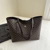 Bolso de Hombro Estampado de Moda Bolso Tote Casual para Mujer Bolso Escolar para Estudiante Universitario Bolso de Mano de Moda de Gran Capacidad