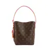 Bolso Cubo Vintage Estampado Retro, Bolso de Hombro tipo Canasta Gran Capacidad Estilo Europeo y Americano, Bolso Cruzado de Alta Gama para Viajes Diarios para Mujeres