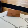 Carteira de Armazenamento Estilo Coreano Couro Bovino de Primeira Camada Transfronteiriça com Tampa Flip Pequena Fresca Multi-Slots para Cartão Carteira Multifuncional Bolsa para Celular Transversal