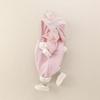 Roupas de Bebê, Roupa de Outono, Macacão para Menina Recém-nascida, Super Fofo para Mês Versário e 100 Dias, Macacão com Capuz para Sair, Primavera e Outono