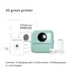 Mini Impresora Transfronteriza Pequeña Portátil Mini Bolsillo Etiqueta Foto Error Térmica Bluetooth