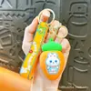 Llavero de Zanahoria Conejo para Alivio del Estrés Transfronterizo Colgante para Mochila Llavero de Coche Regalo Pequeño Venta al por Mayor para Comercio Exterior