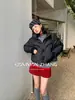 Cz Zhang Inverno 90 Penugem de Pato Branca Manga Removível Petite Curta Jaqueta de Penas para Mulheres Doce Colete B48167