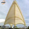 Parque comunidad paisaje sombreado película estructura arco estructura de película tensada material transparente PVC PTFE
