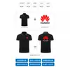 Camiseta Lel de Verano con Estampado de Logo Bordado Delgada Transpirable Casual Moderna de Manga Corta Camisa Polo Ropa de Trabajo para Hombres y Mujeres